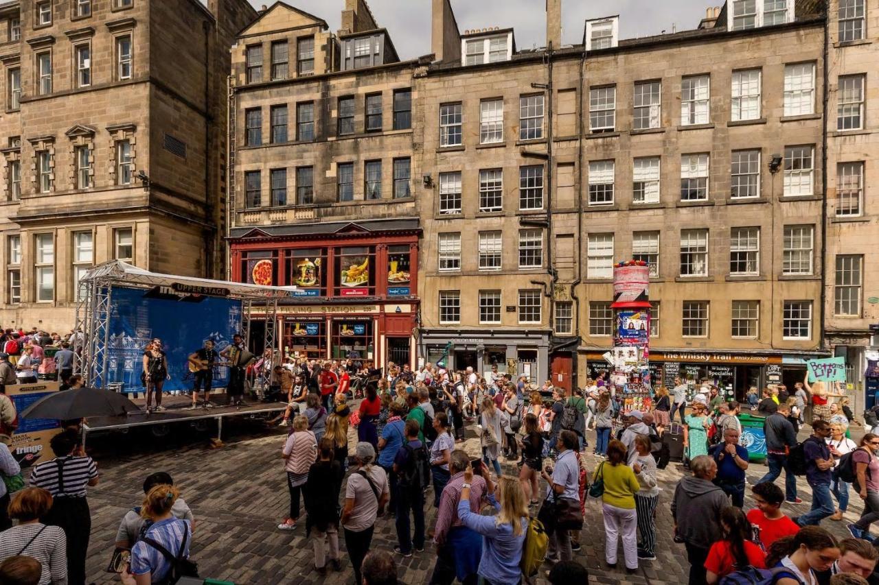 Ferienwohnung Stunning Panoramic Views: Heart Of The Royal Mile EDI Exterior foto